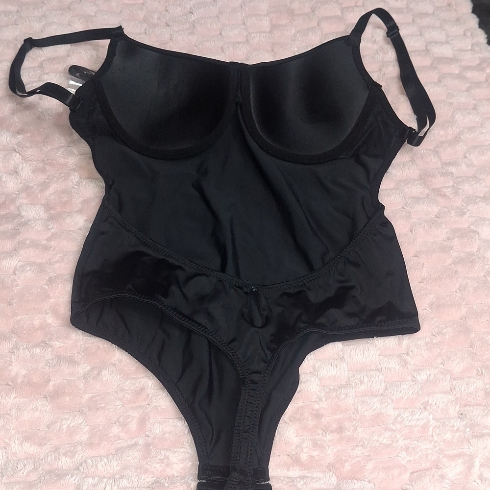 F.I.T- Black Bodysuit Shapewear- W Sz Medium - Picture 5 of 10